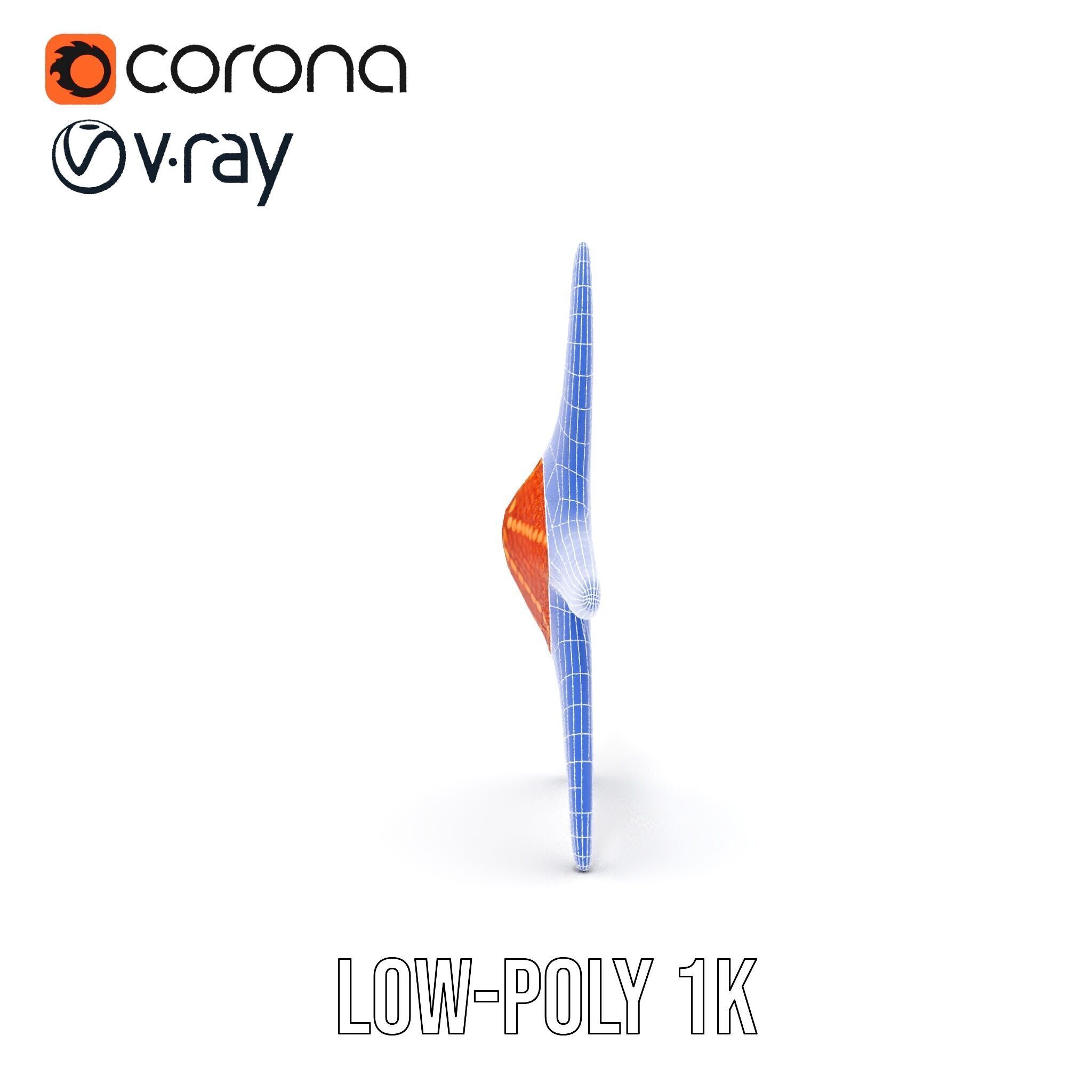 Realistic Starfish Model Pack for D Applications Low-poly 3D model_16