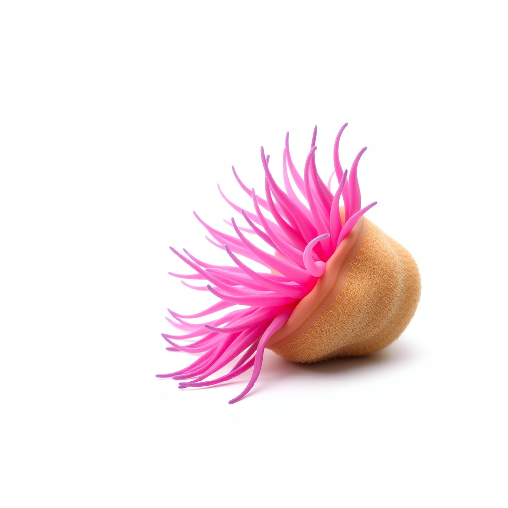 Sea Anemone Vibrant Tentacles Model Pack Low-poly 3D model_2