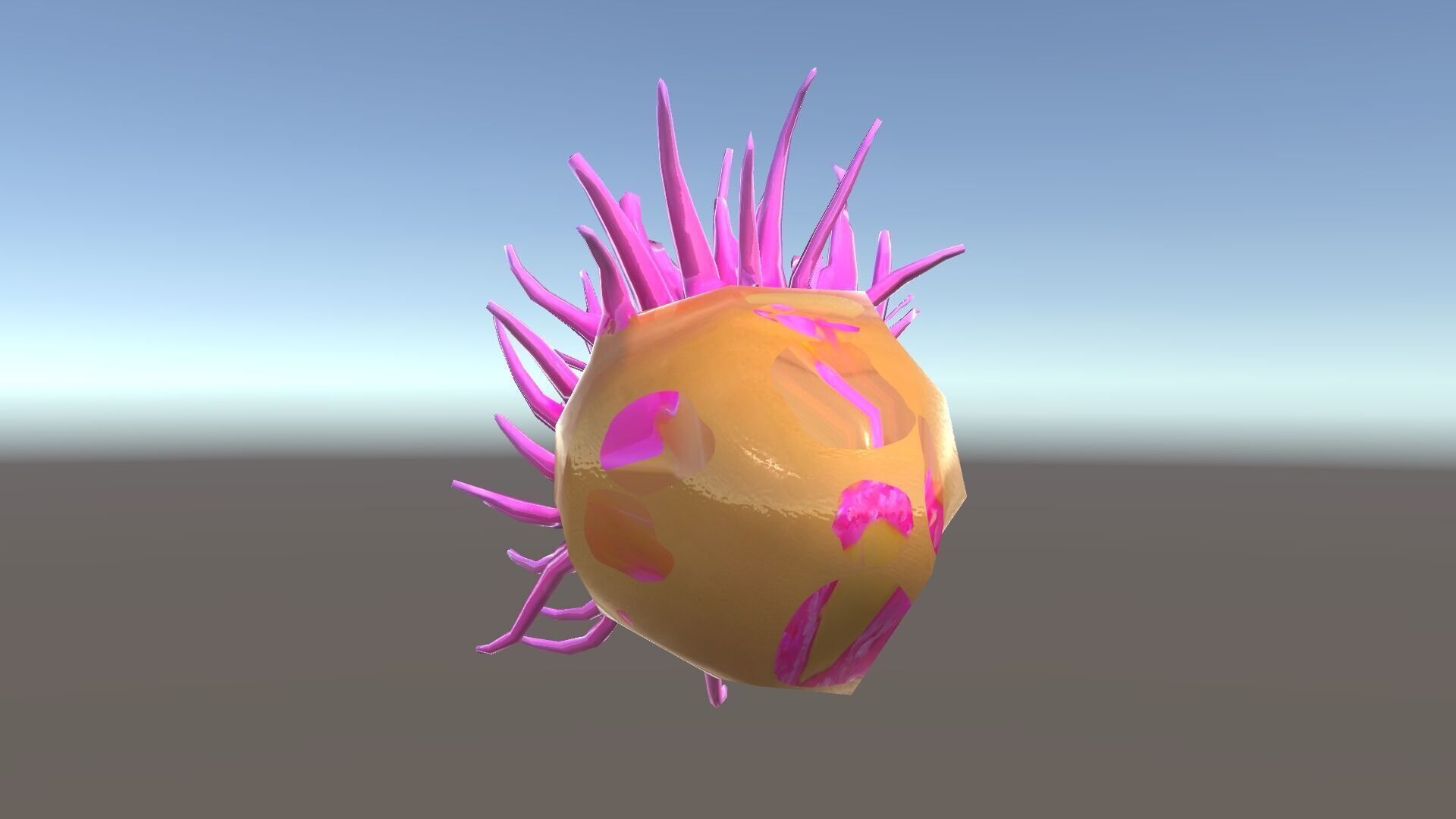 Sea Anemone Vibrant Tentacles Model Pack Low-poly 3D model_34