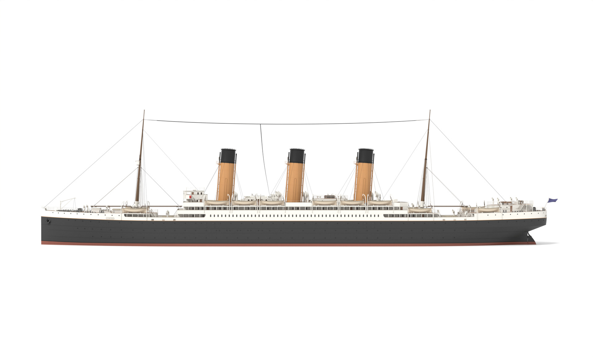 Steam Liner  3D model_5