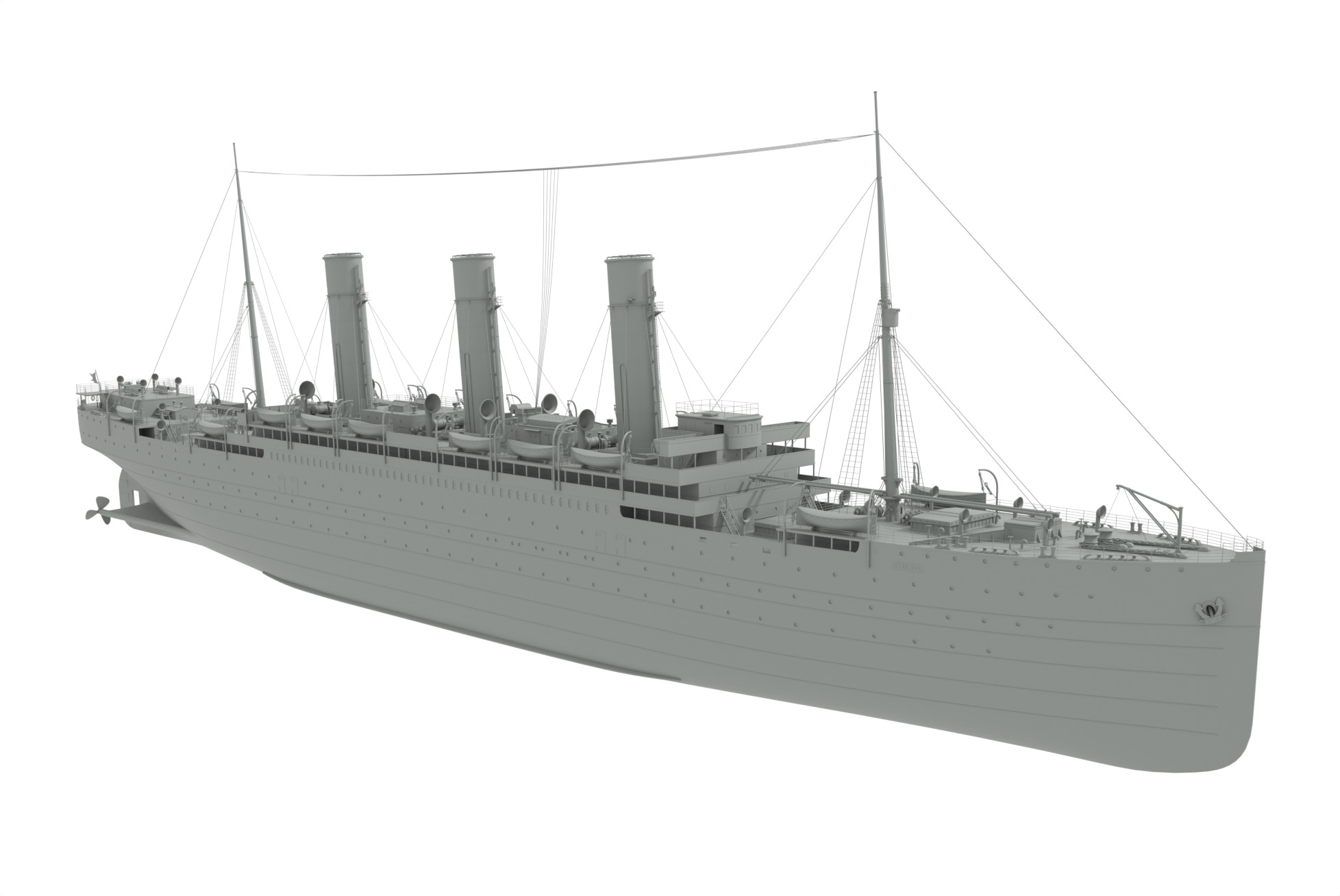 Steam Liner  3D model_15