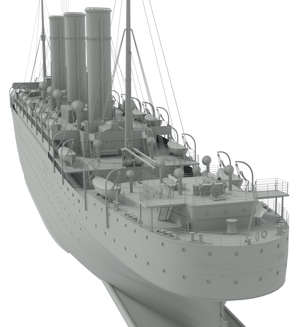 Steam Liner  3D model_16