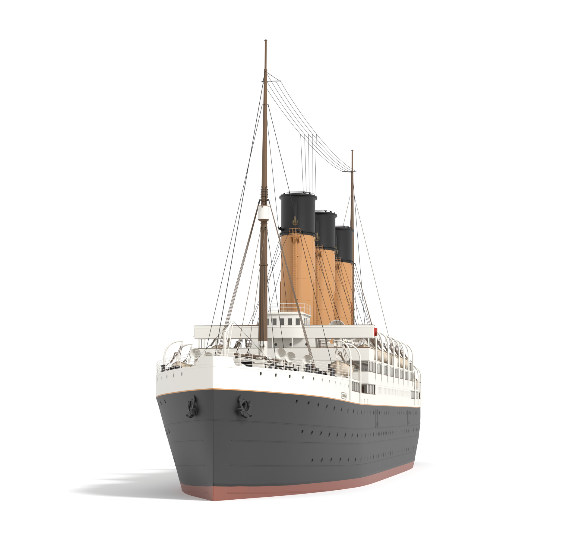 Steam Liner  3D model_14