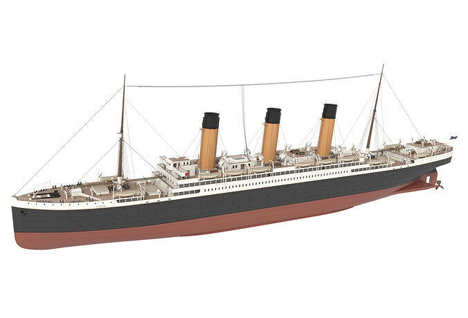 Steam Liner 3D model