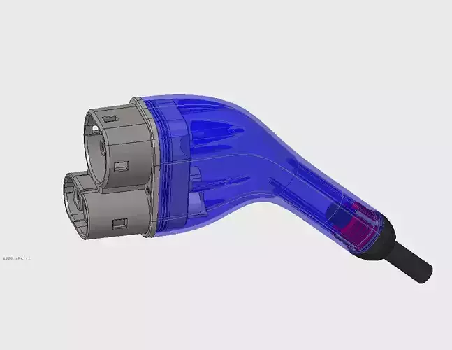 EV Charging plug for CCS2