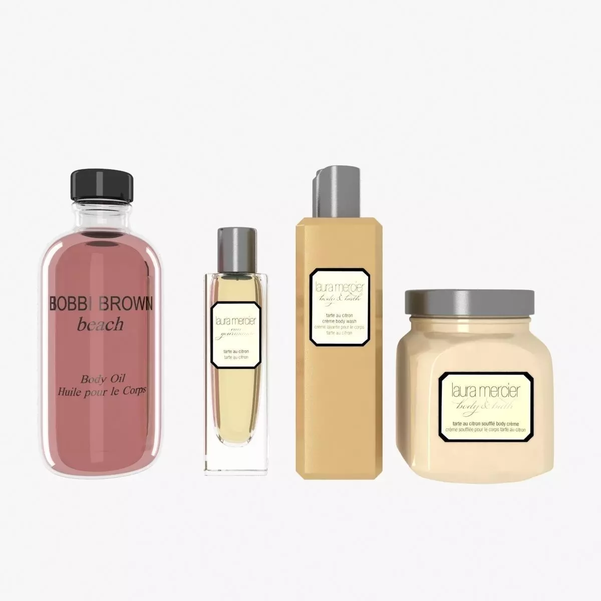 Laura Mercier Tarte Au Citron Collection and Bobbi Brown Beach 3D model