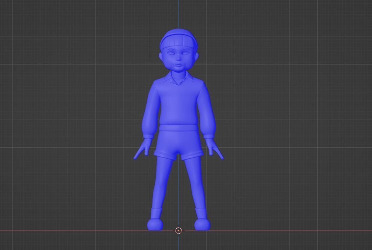 Cheol su - Squid Game 3D model_15