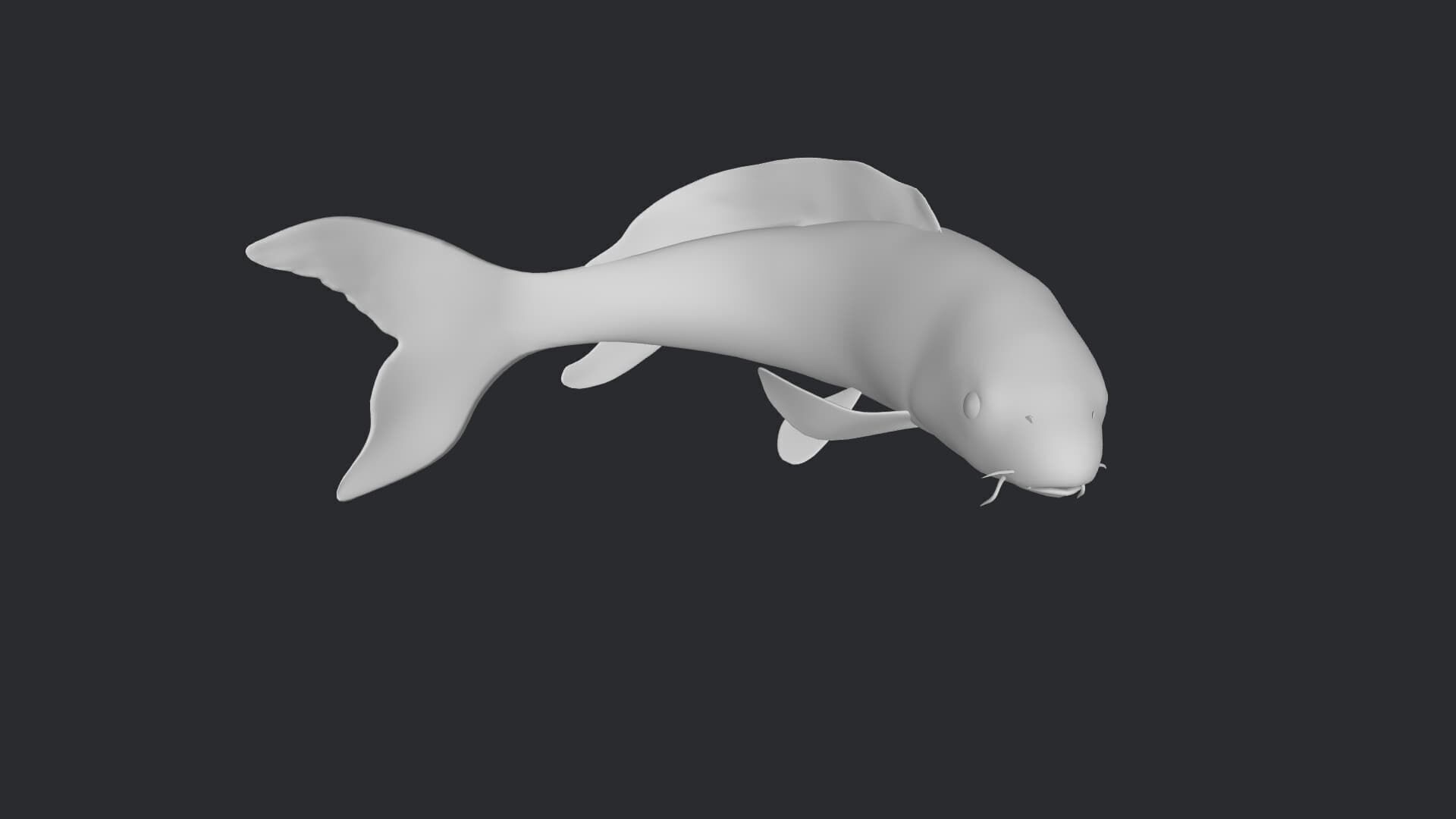 Koi Fish 3D Model Ready to Print 3D print model_5