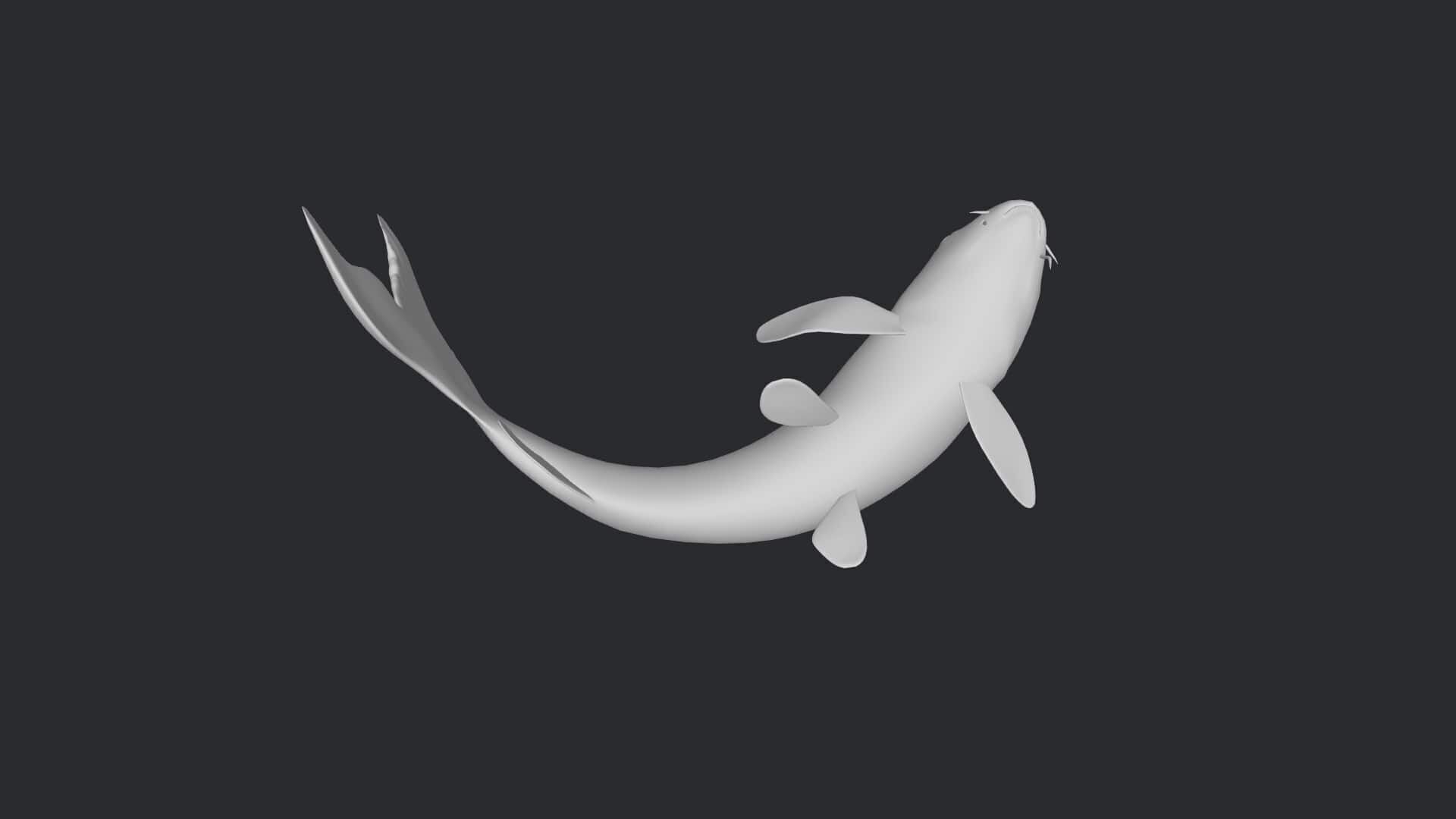 Koi Fish 3D Model Ready to Print 3D print model_7