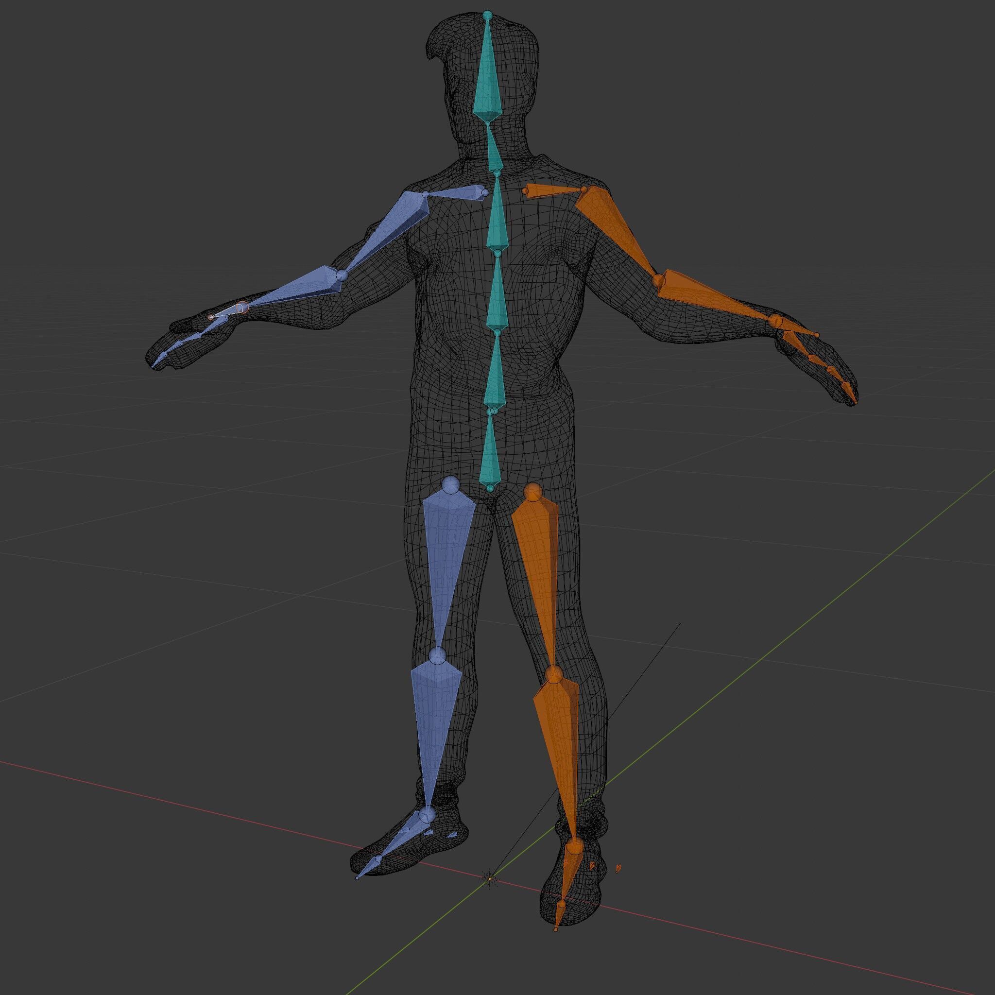 Stylish Male Character Rigged and Animated for Realistic Game... Low-poly 3D model_9