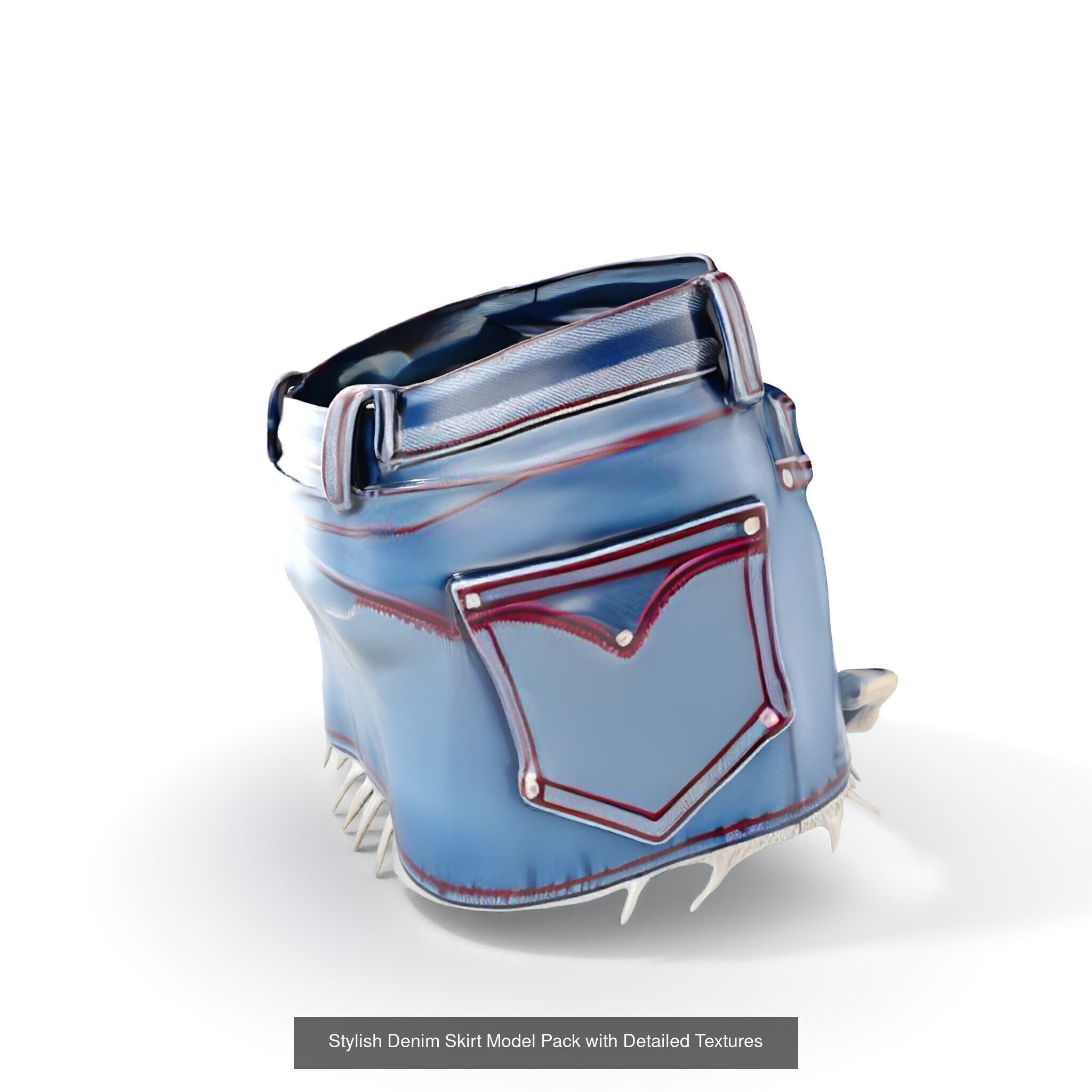 Y2K Denim Skirt Collection _30