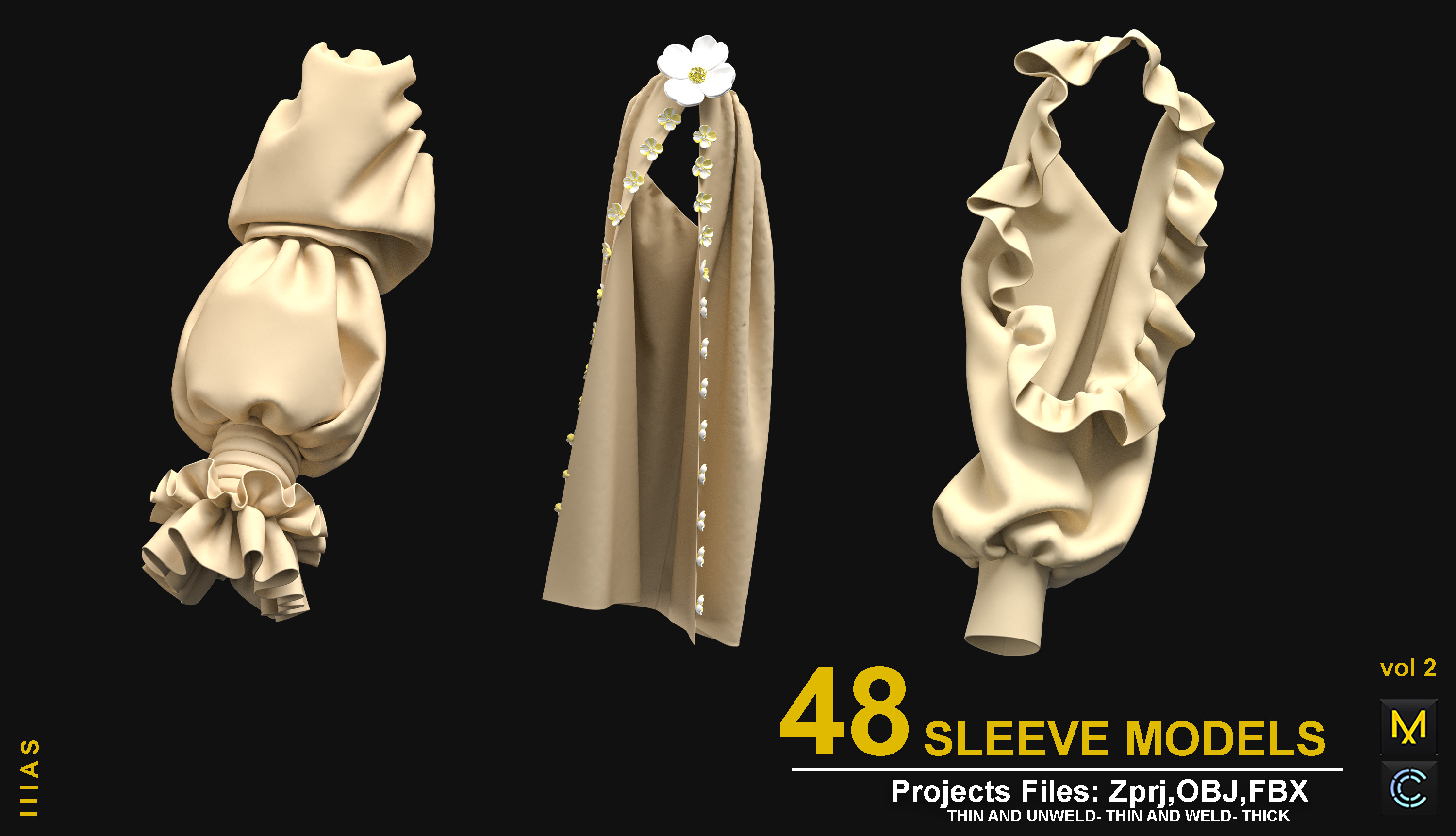 SLEEVE MODELS  3D model_3