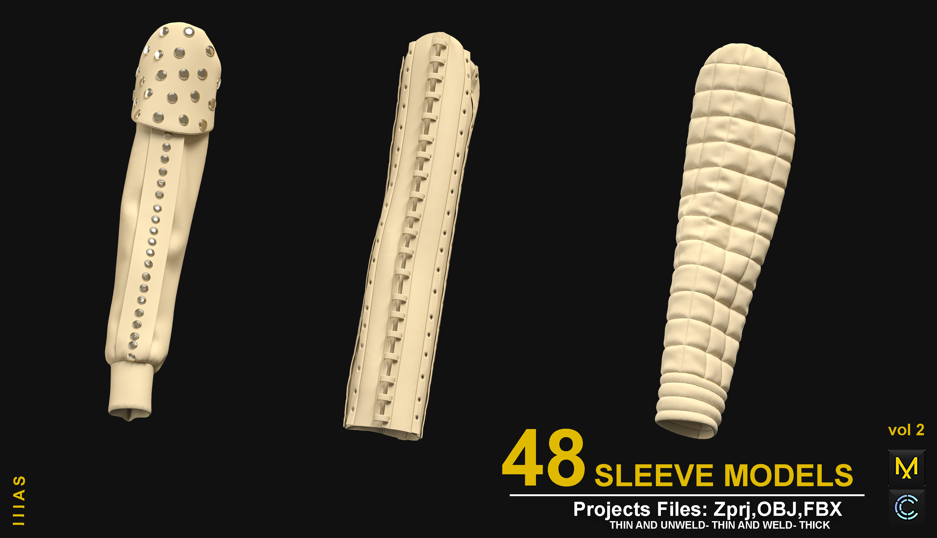 SLEEVE MODELS  3D model_7