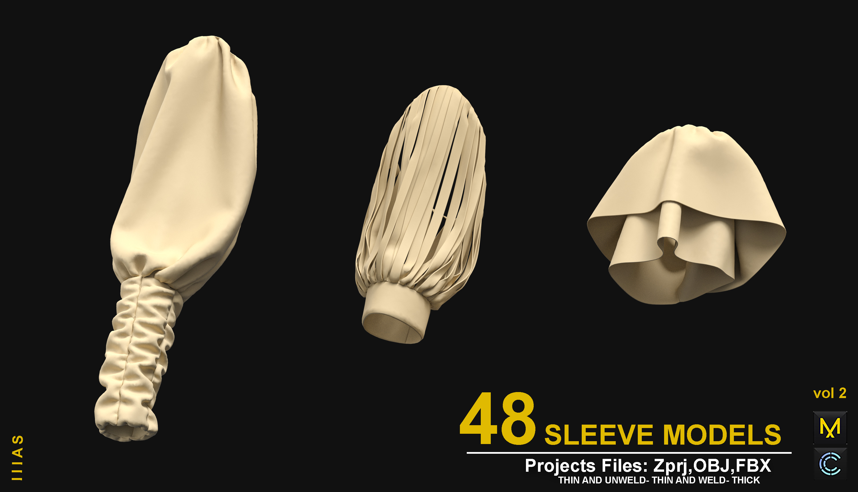 SLEEVE MODELS  3D model_14