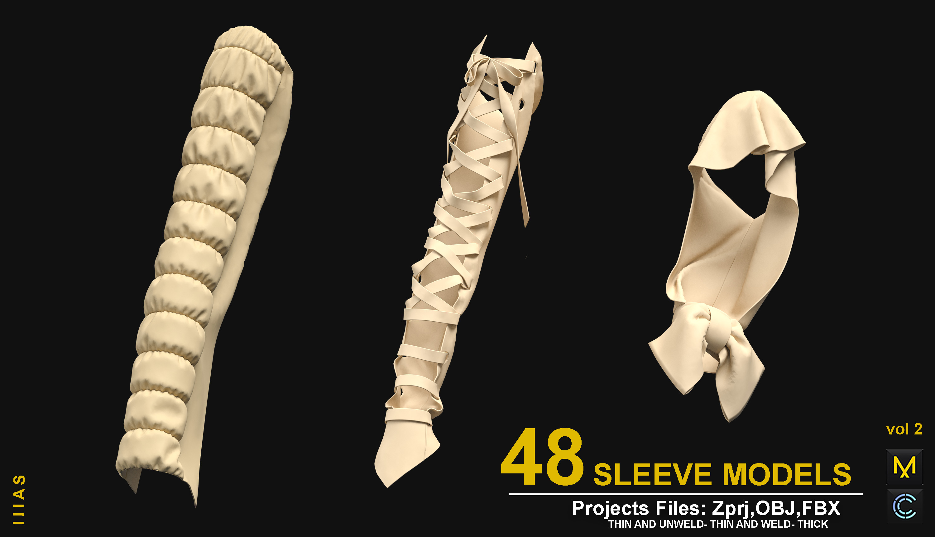 SLEEVE MODELS  3D model_13