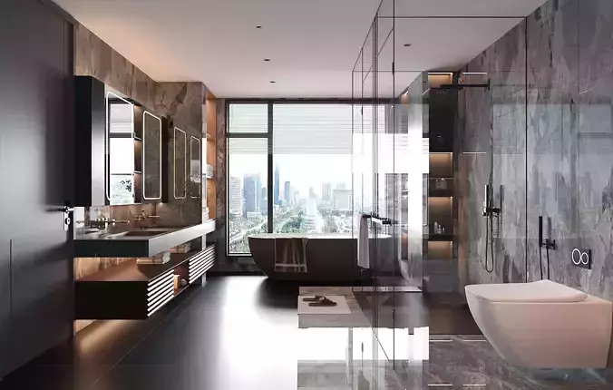 Italian Luxury-style Bathroom