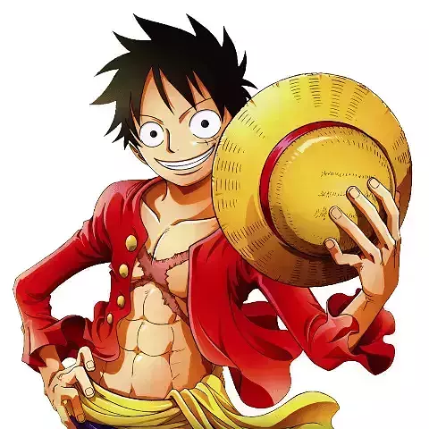 Anime Character Monkey D Luffy 3D model