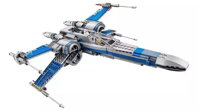TwindBricks3D - 75149 Resistance X-Wing Fighter