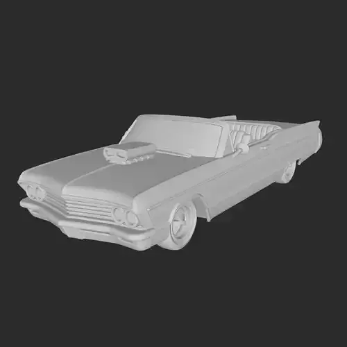 vintage lowraider car