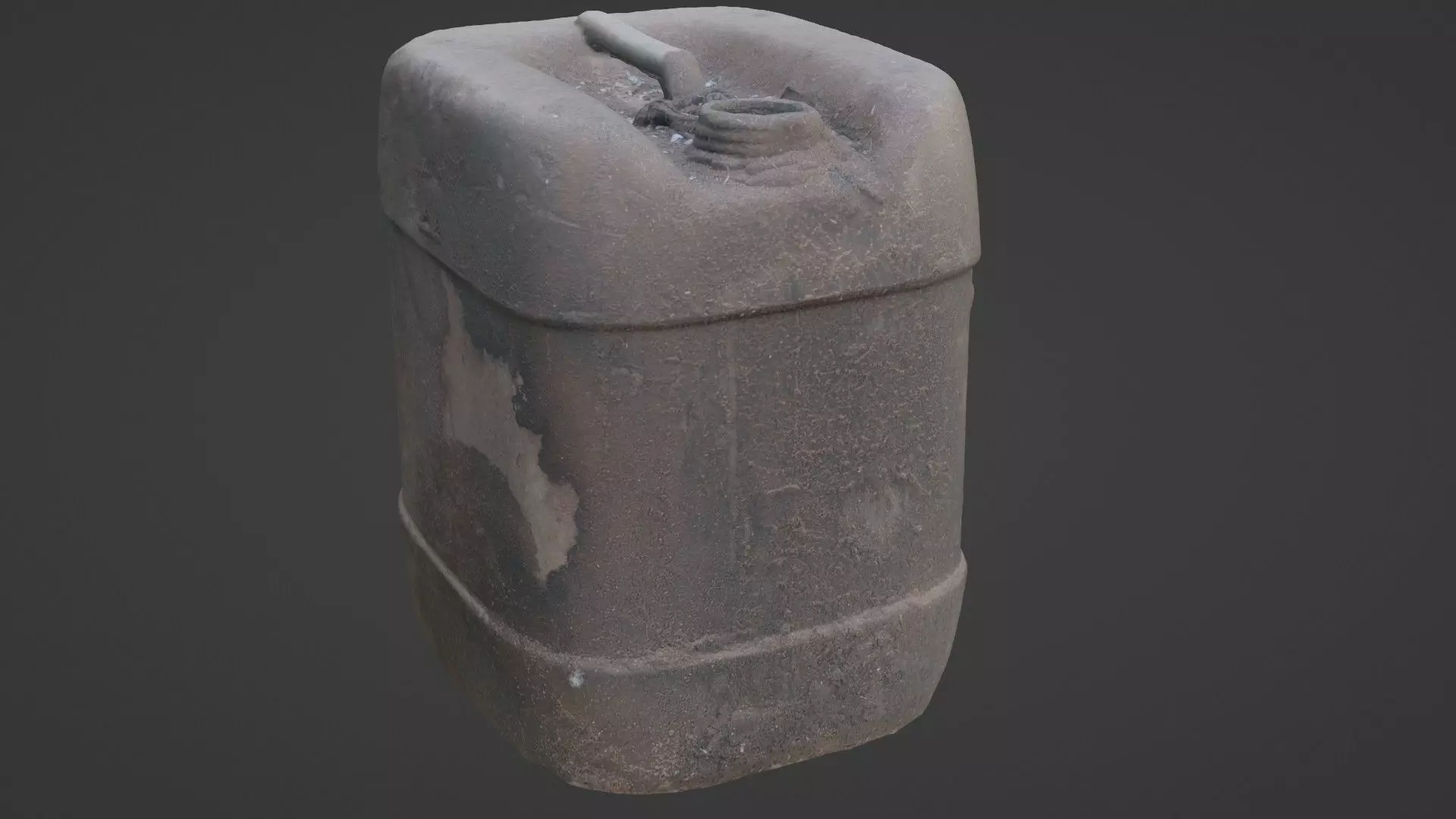 Stackable Plastic Jerry Can Low-poly 3D model_0