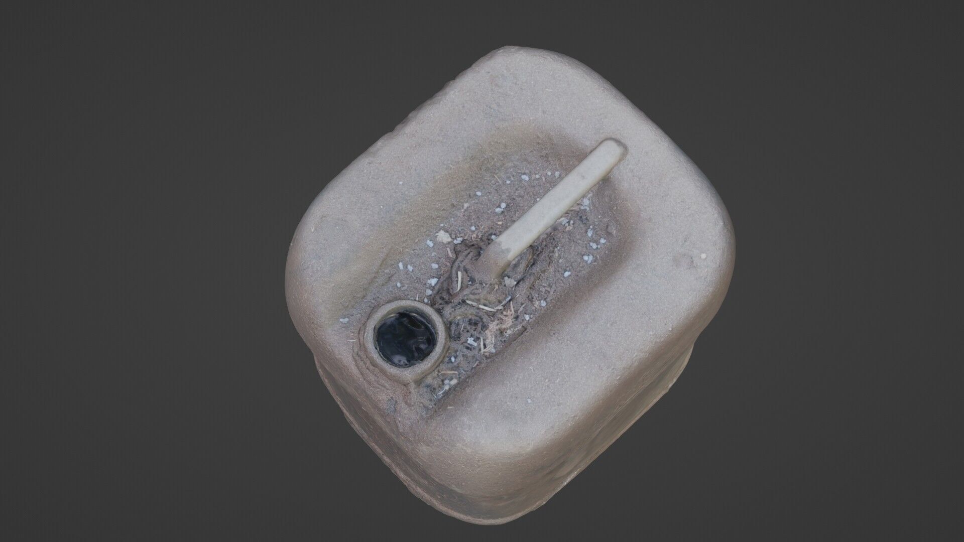 Stackable Plastic Jerry Can Low-poly 3D model_5