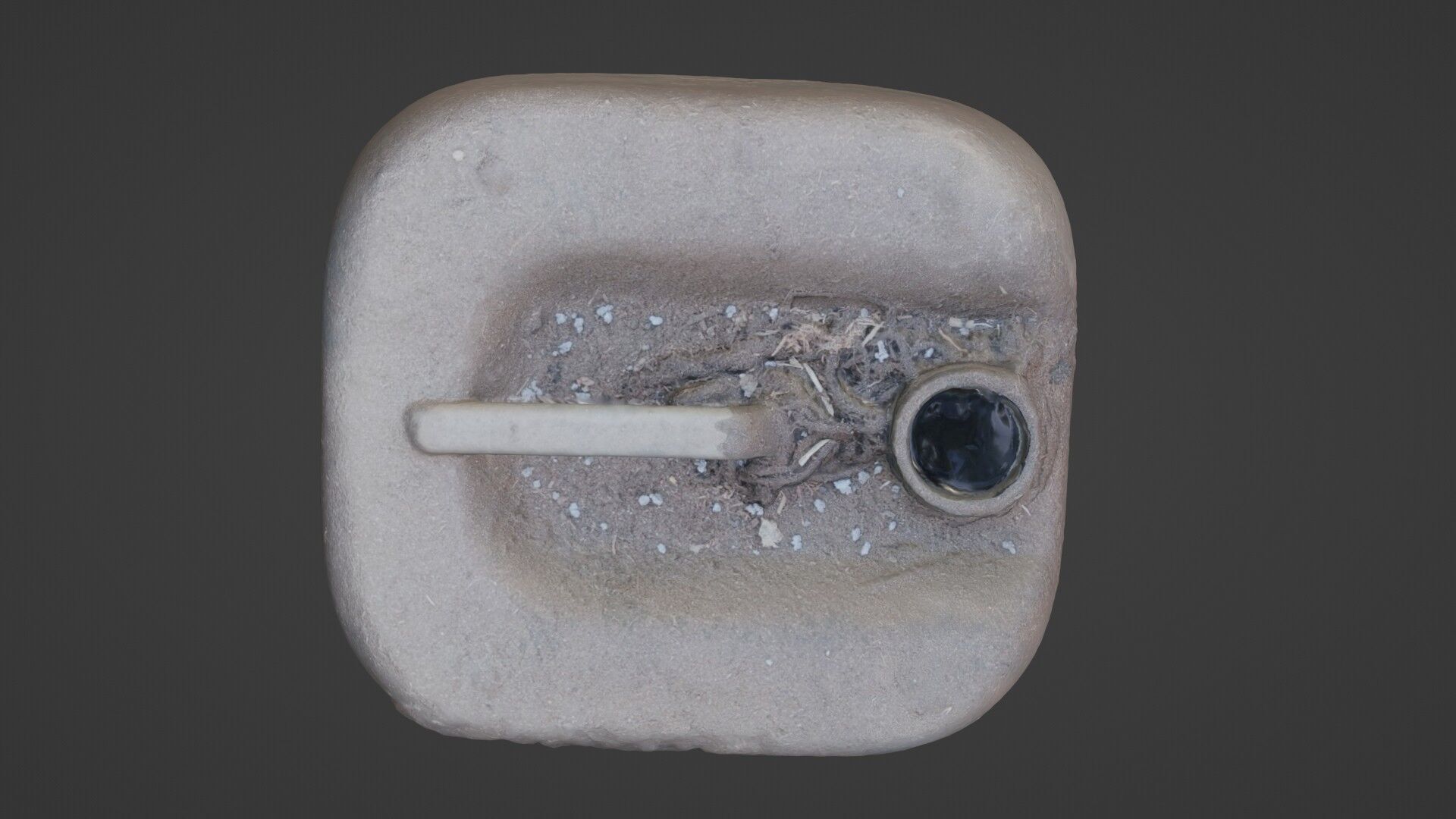 Stackable Plastic Jerry Can Low-poly 3D model_4