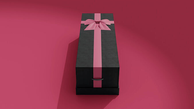 Squid Game Real Coffin Box 3D Model Low-poly 3D model