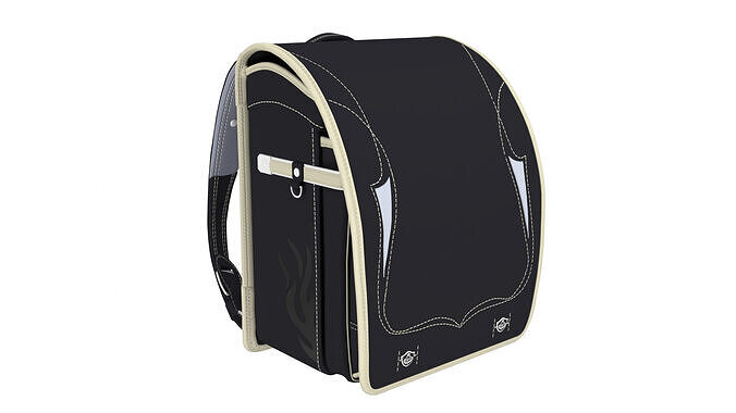 Randoseru School Bag Kid Backpack 3D model