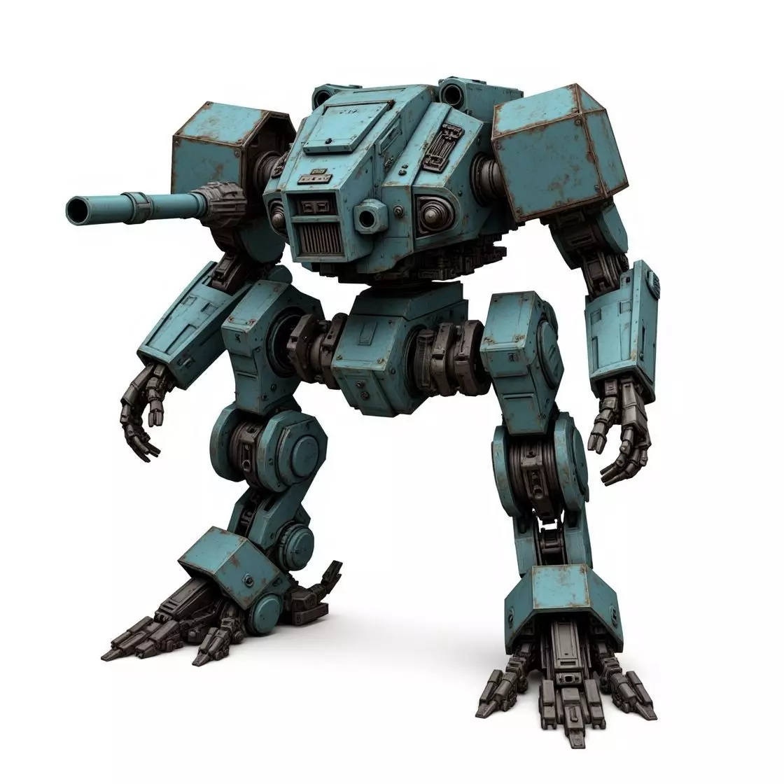 war robotic model 2 3D print model_0