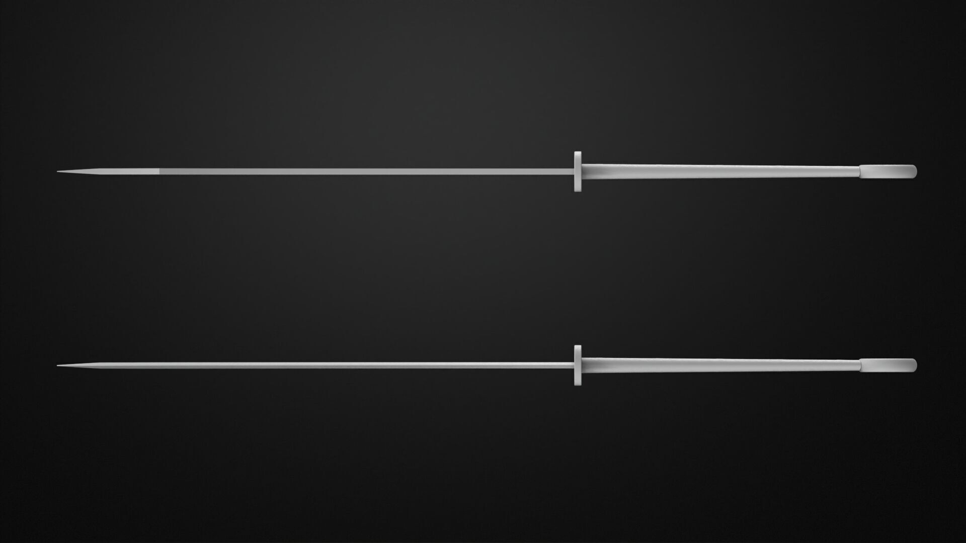 Weapons Encyclopedia 095 Pudao 3D print model_3