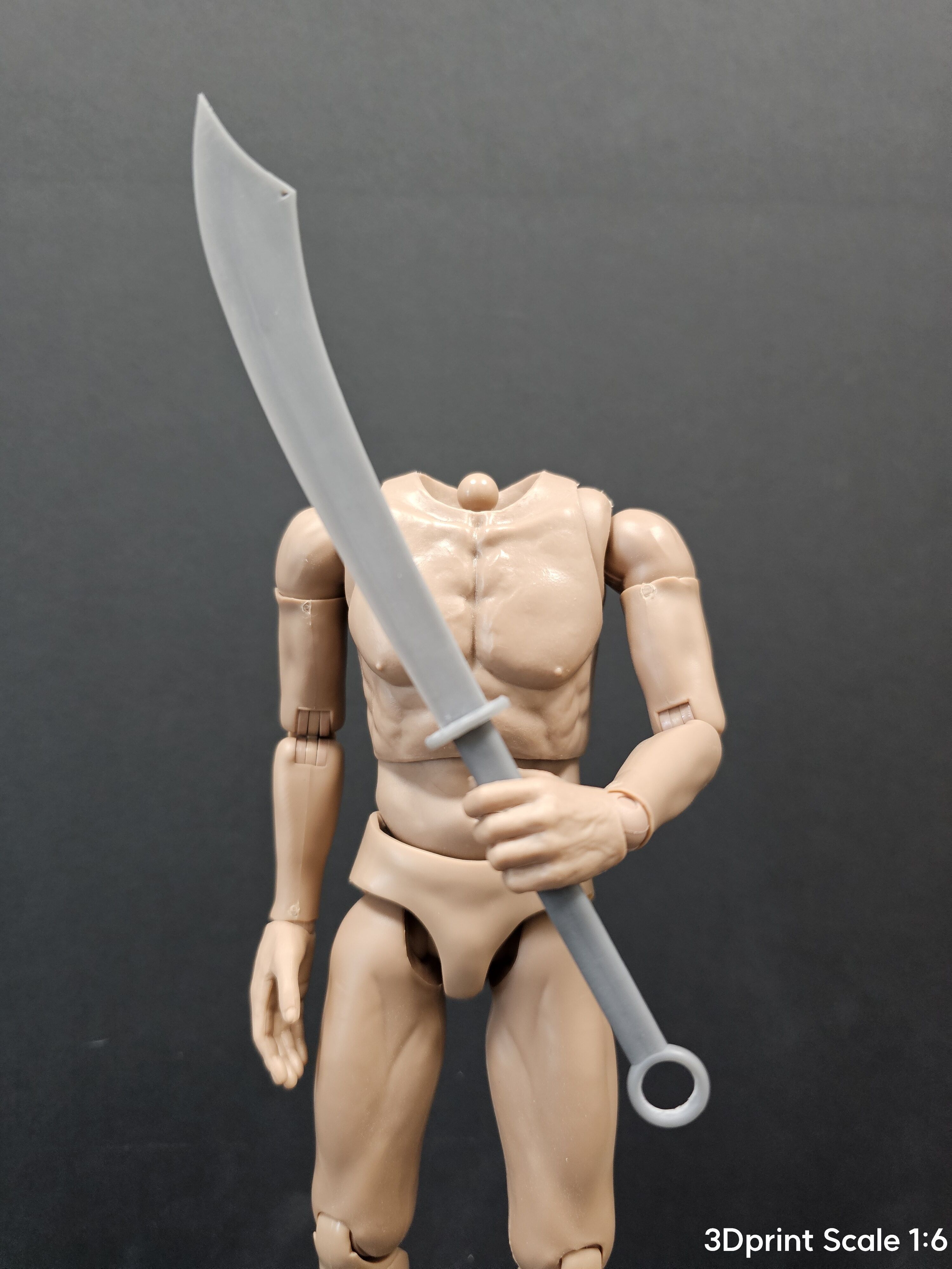 Weapons Encyclopedia 095 Pudao 3D print model_10