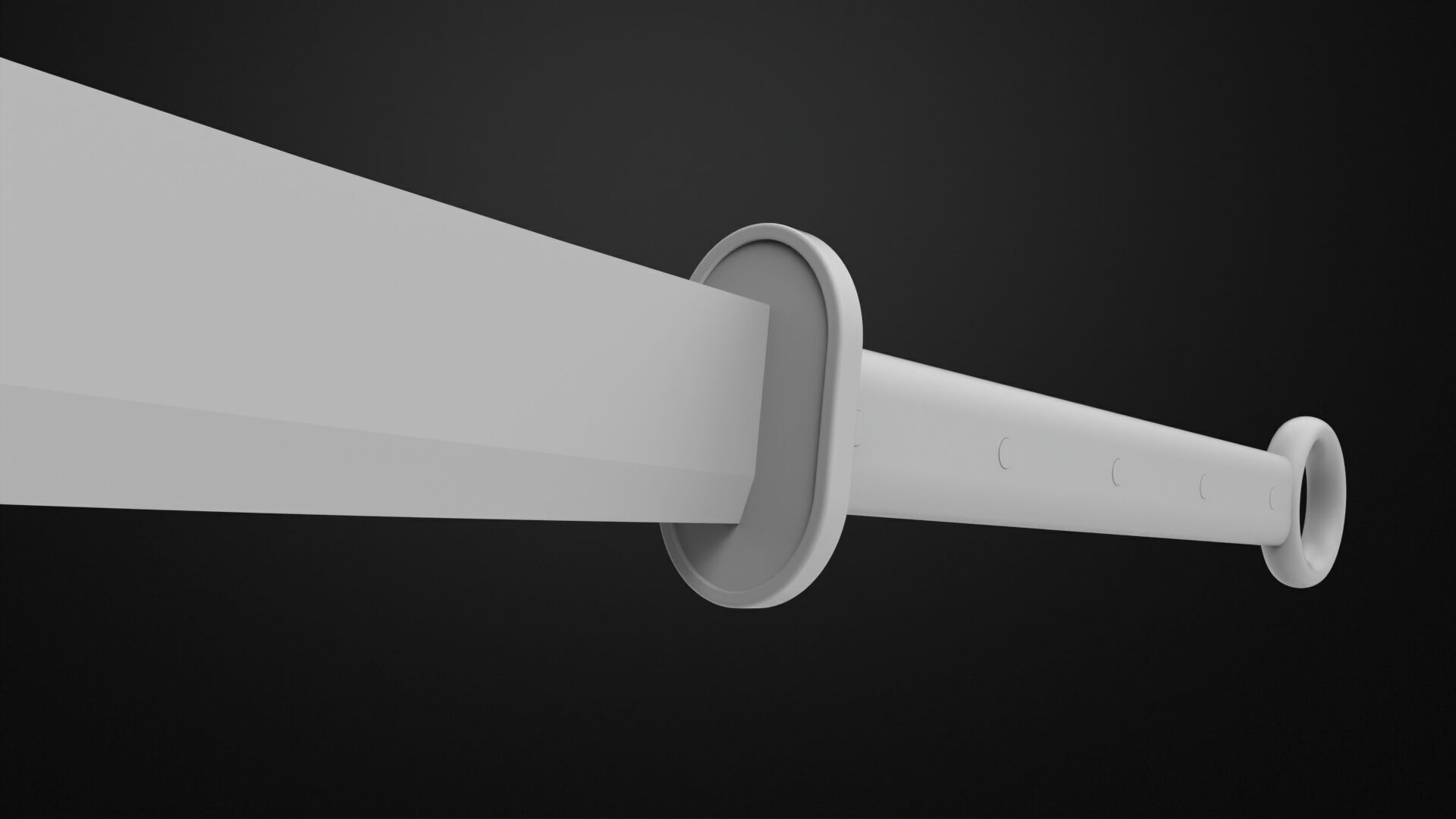 Weapons Encyclopedia 095 Pudao 3D print model_6