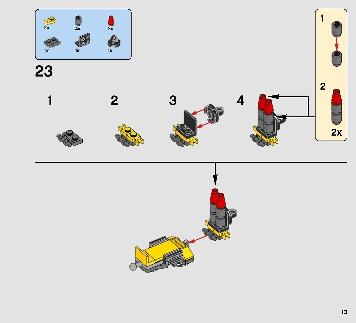TwindBricks3D - 75172 Y-Wing-Starfighter 3D print model_12