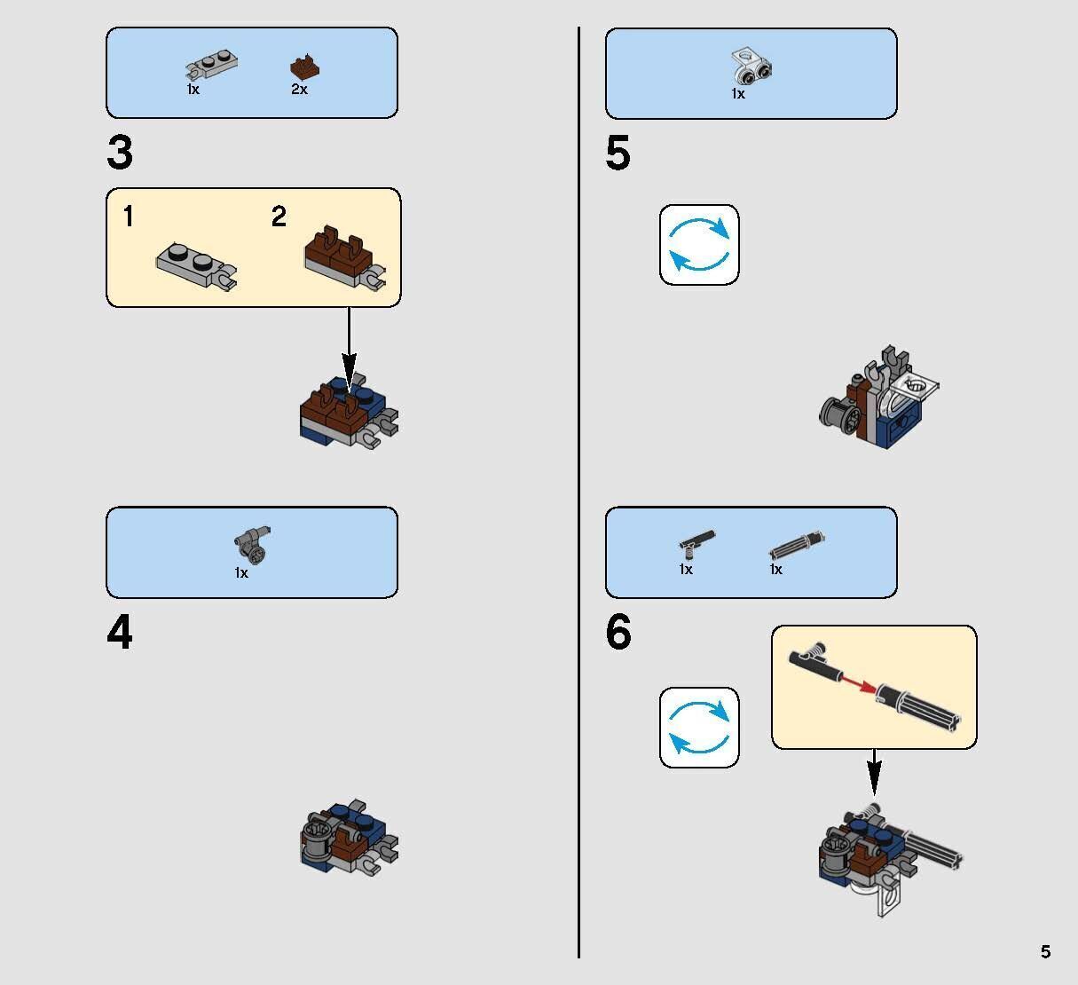TwindBricks3D - 75172 Y-Wing-Starfighter 3D print model_4