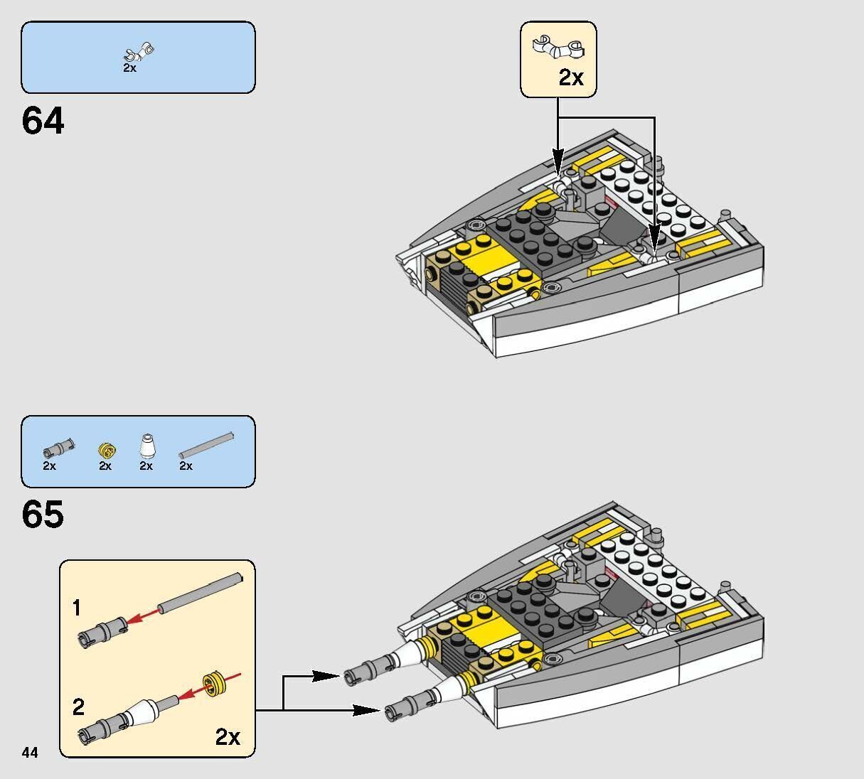 TwindBricks3D - 75172 Y-Wing-Starfighter 3D print model_43