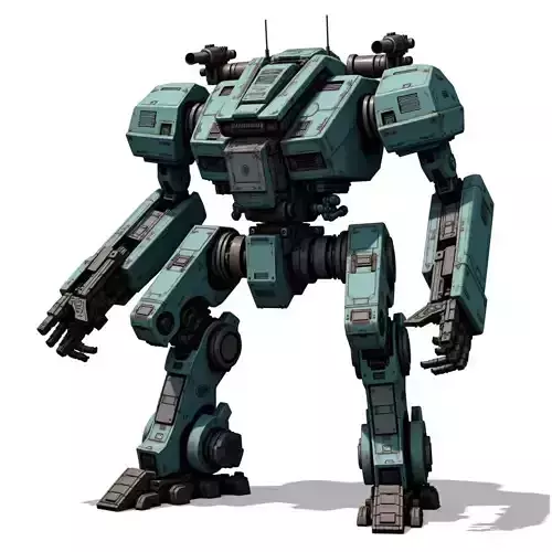 war robotic 5 3D print model