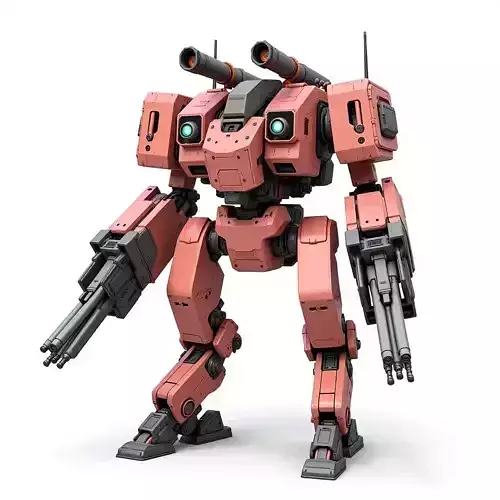 war robotic model 10 3D print model