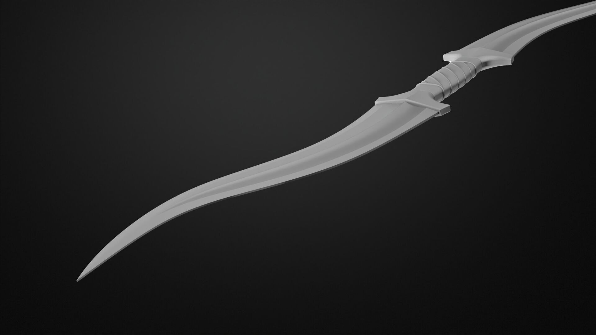 Weapons Encyclopedia 117 Haladie 3D print model_4