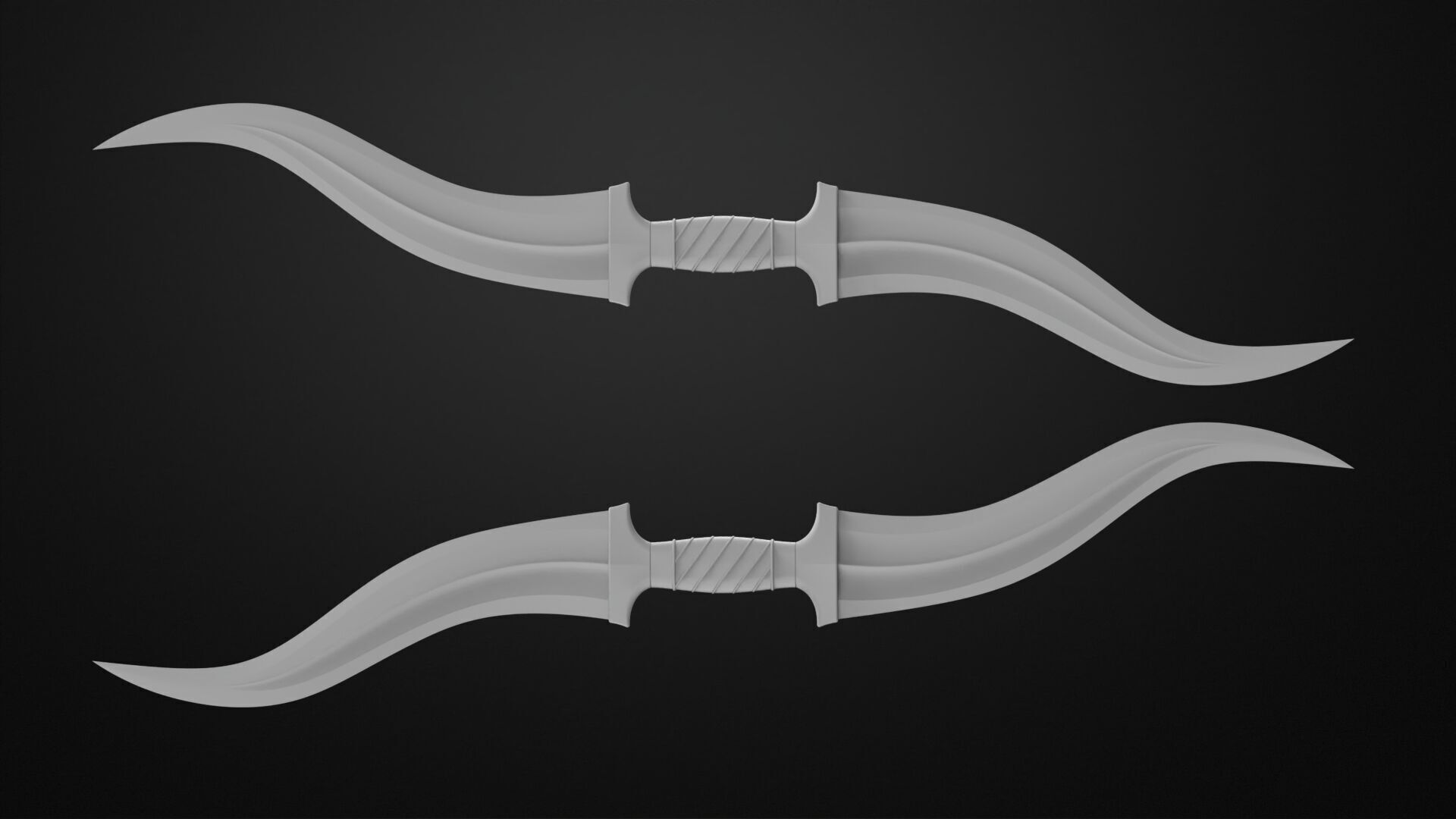 Weapons Encyclopedia 117 Haladie 3D print model_2