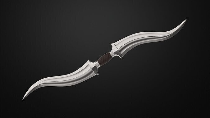Weapons Encyclopedia 117 Haladie 3D print model