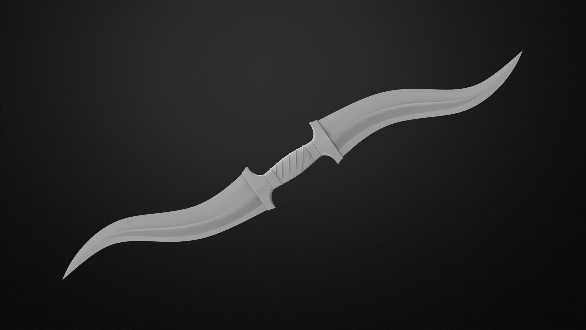 Weapons Encyclopedia 117 Haladie 3D print model_1