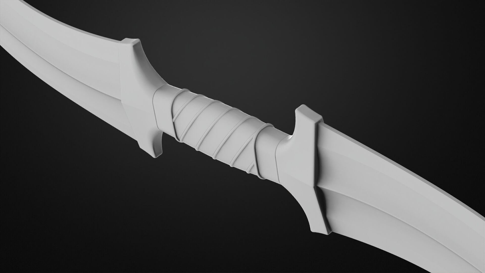 Weapons Encyclopedia 117 Haladie 3D print model_7
