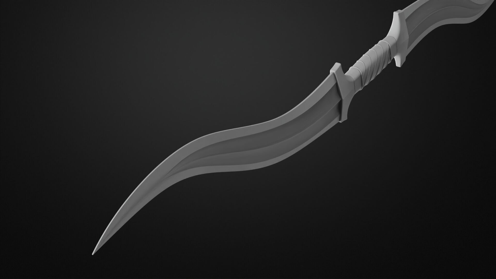 Weapons Encyclopedia 117 Haladie 3D print model_5