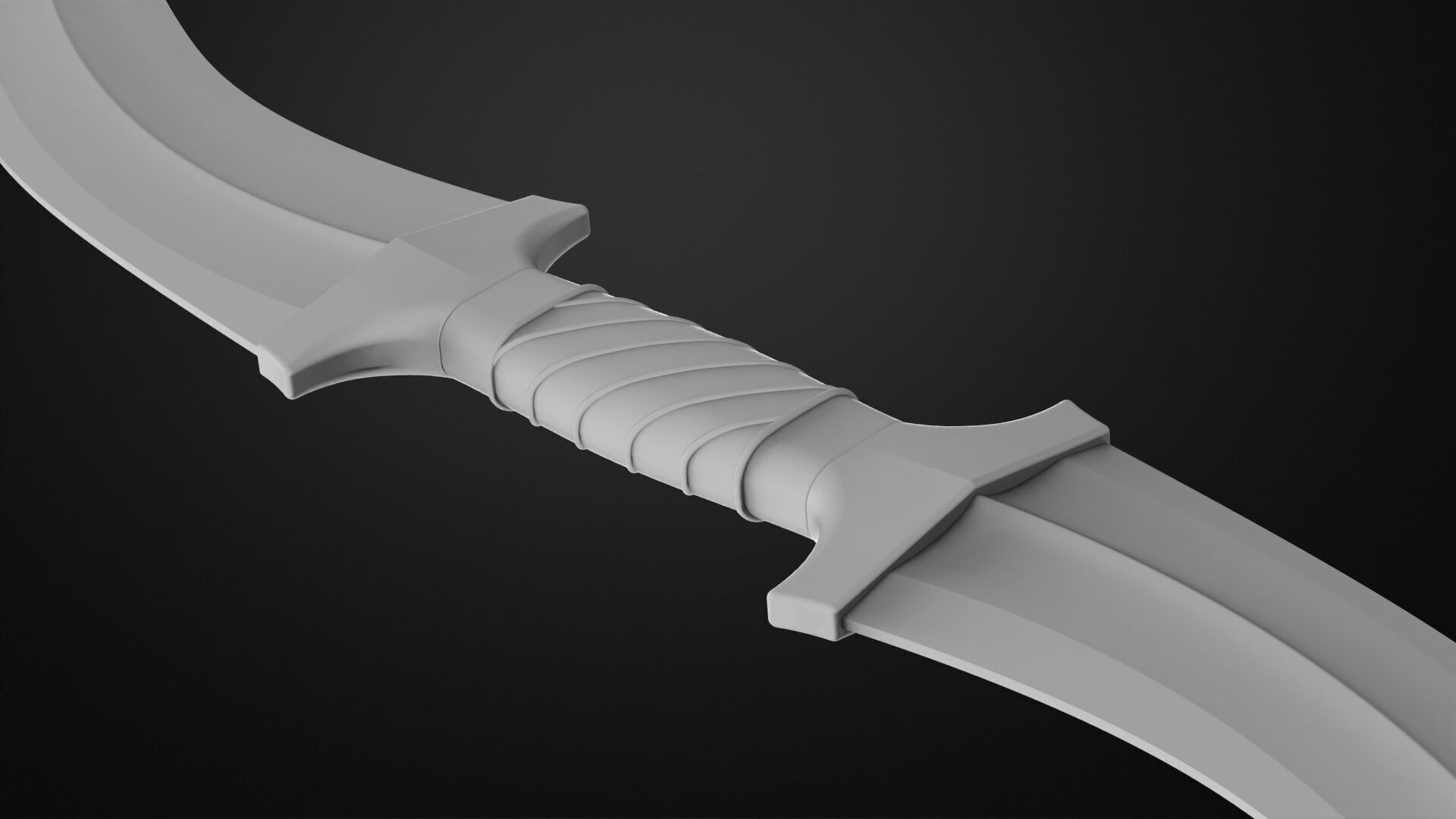 Weapons Encyclopedia 117 Haladie 3D print model_6