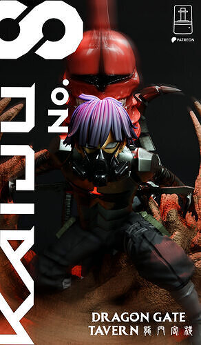 Soshiro Hoshina Kaiju number 10 3D print model