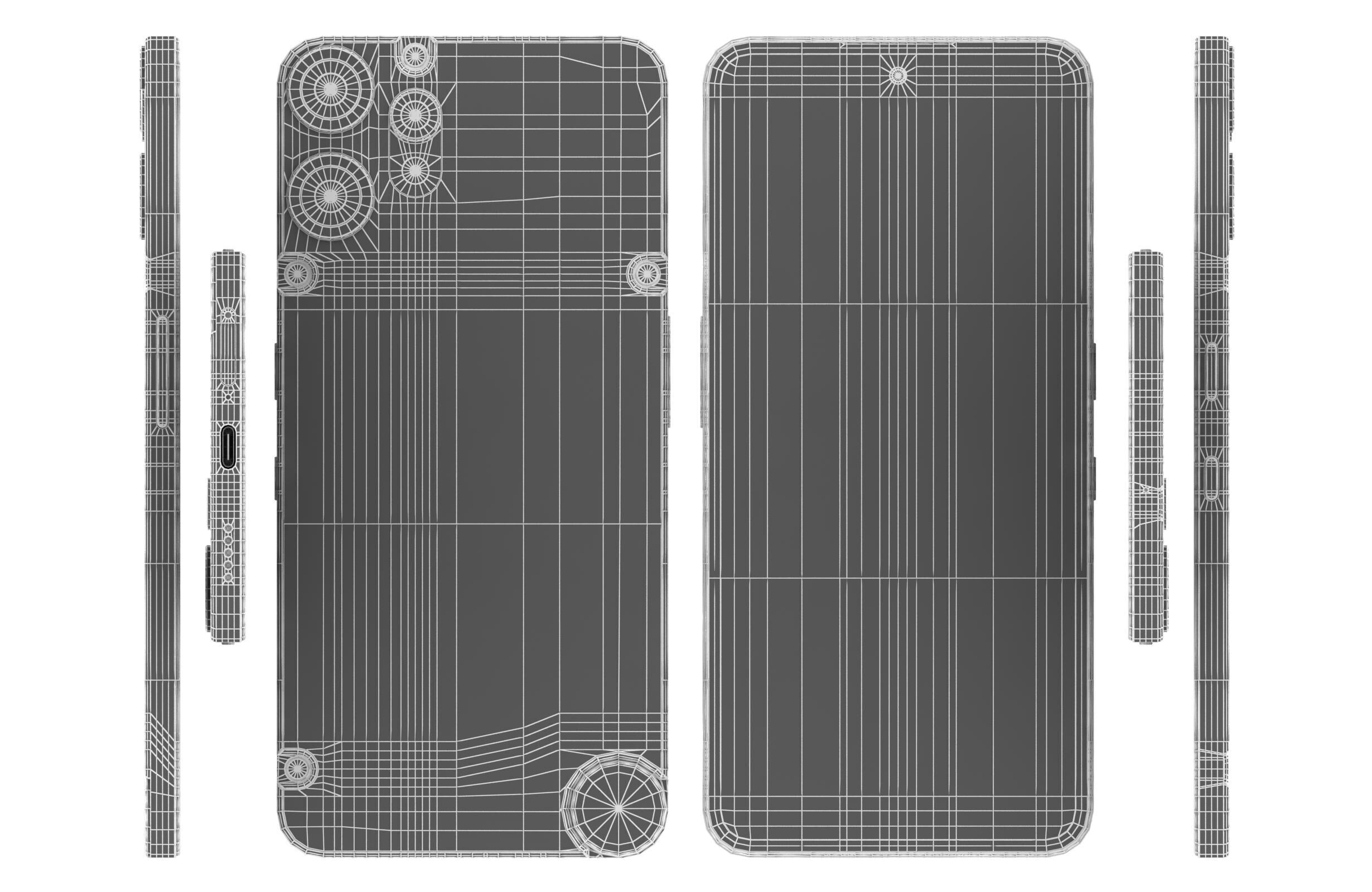 CMF Phone 2 Pro 5G All Colors 3D model_11