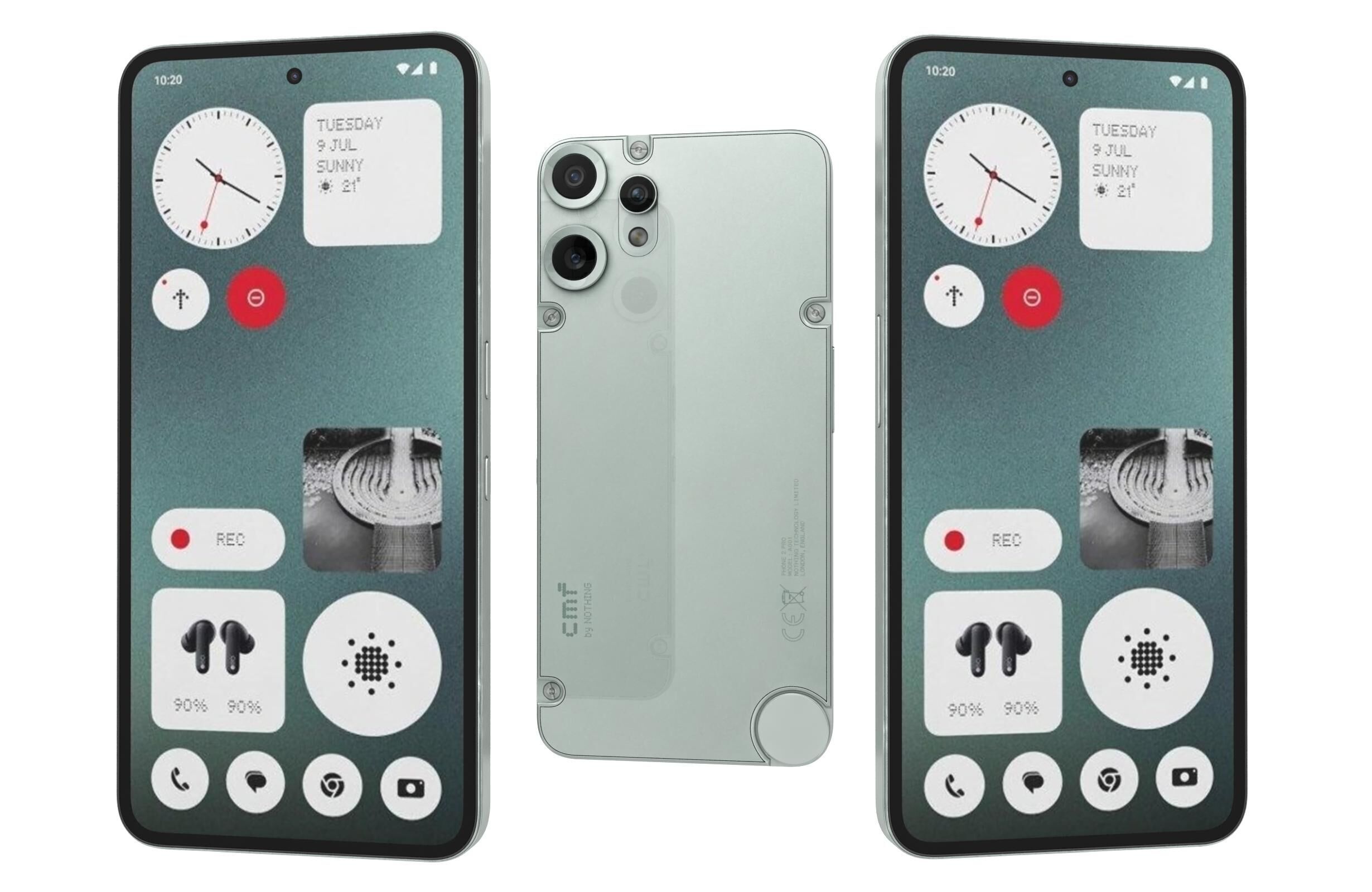 CMF Phone 2 Pro 5G All Colors 3D model_1