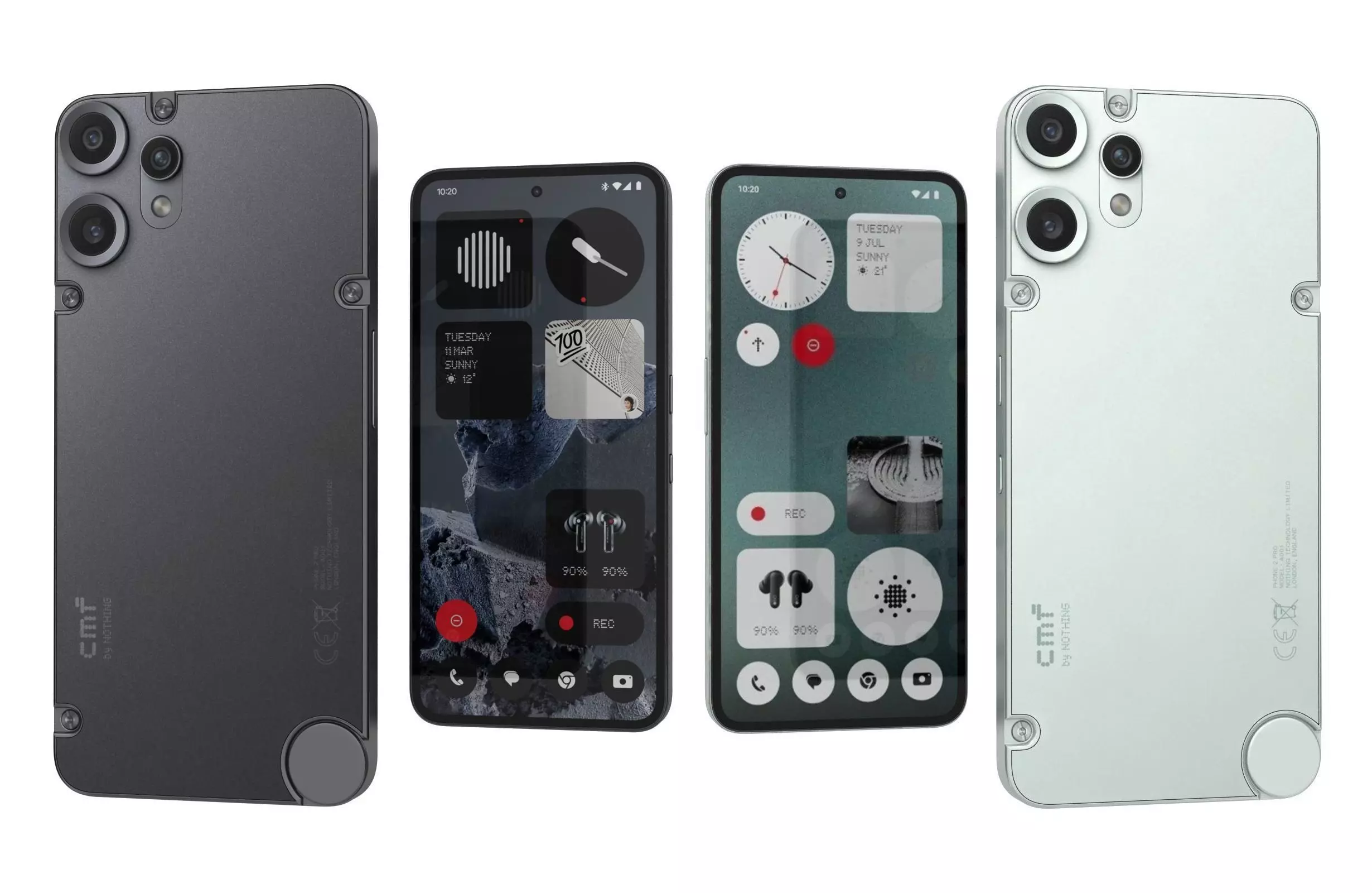 CMF Phone 2 Pro 5G All Colors 3D model_0