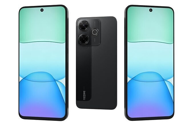Xiaomi Redmi 13x Black 3D model