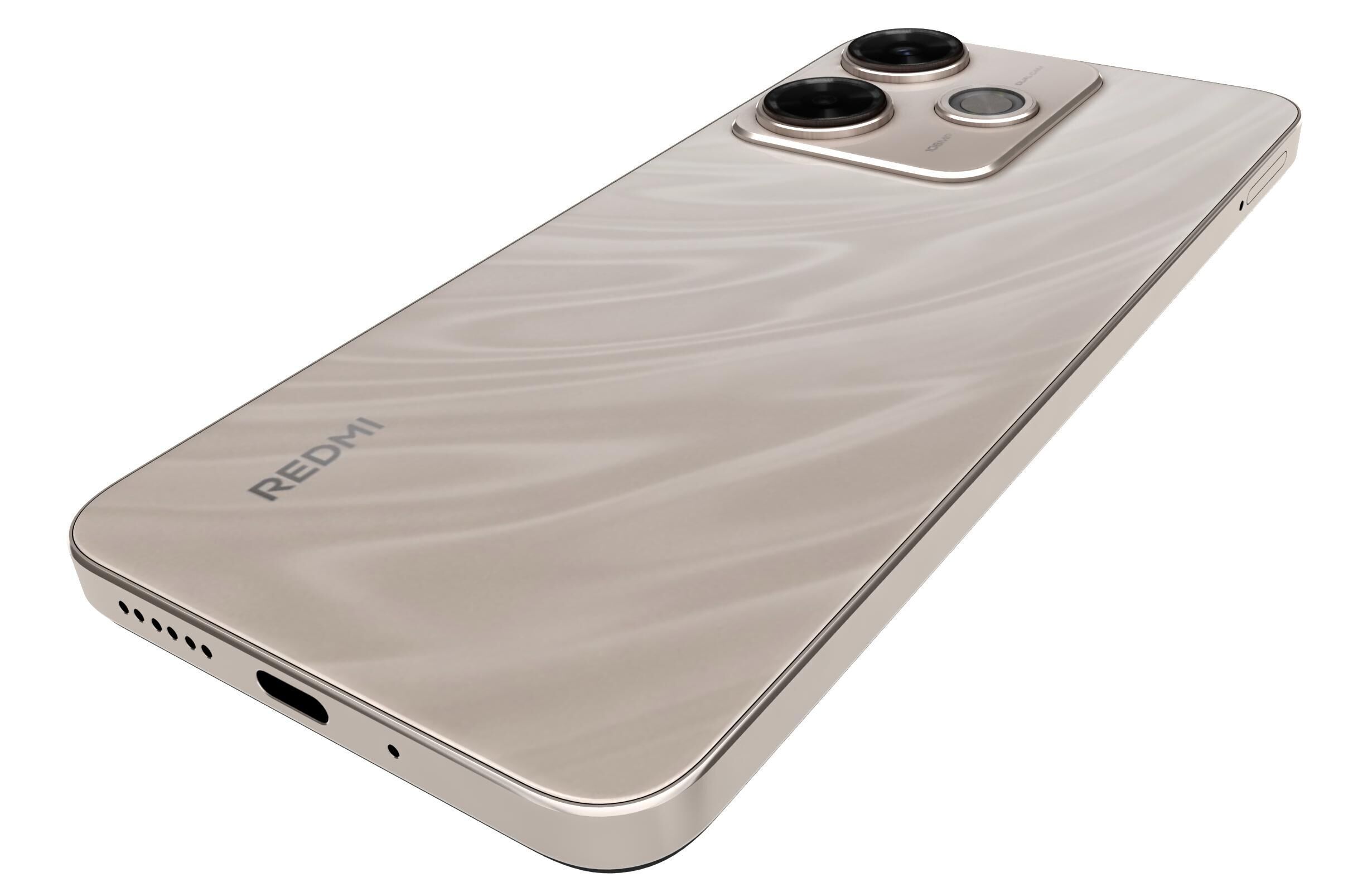 Xiaomi Redmi 13x Gold 3D model_14